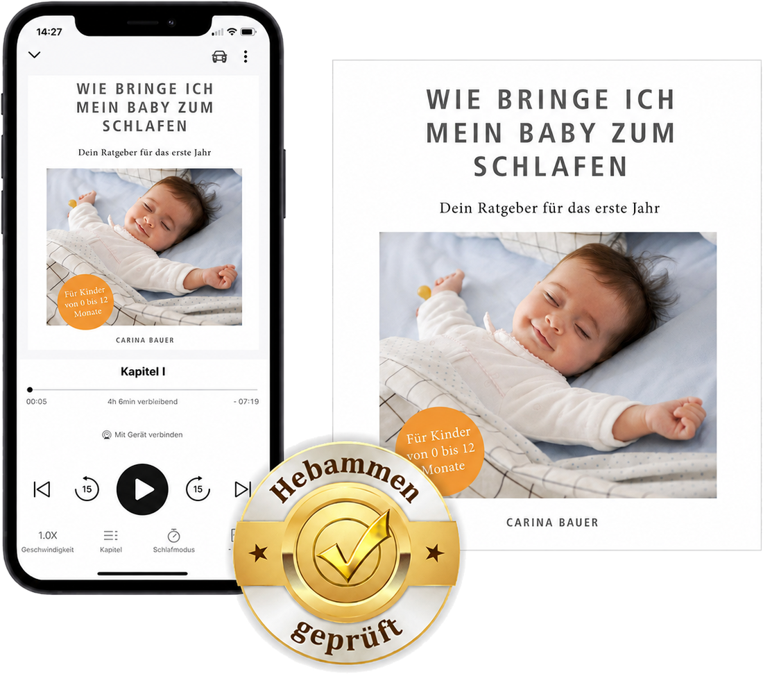 Hörbuch und Ratgeber Wie bringe ich mein Baby zum Schlafen von Carina Bauer